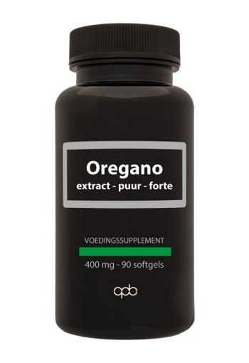 Apb Holland Oregano extract puur forte (90 Softgels)