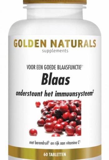 Golden Naturals Blaas (60 Tabletten)