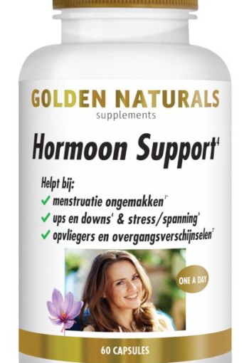 Golden Naturals Hormoon support (60 Vegetarische capsules)