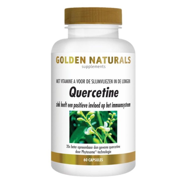Golden Naturals Quercetine (60 Vegetarische capsules)