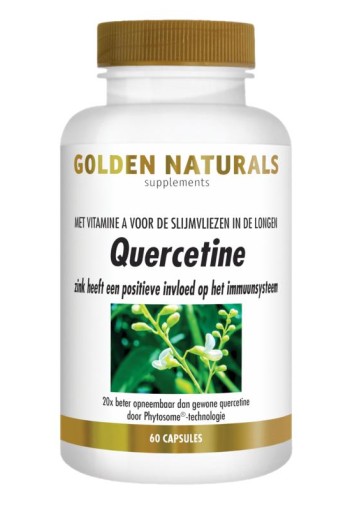 Golden Naturals Quercetine (60 Vegetarische capsules)