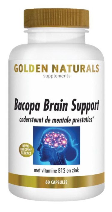 Golden Naturals Bacopa brain support (60 Capsules)