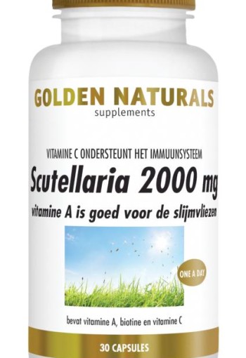 Golden Naturals Scutellaria 2000mg (30 Capsules)