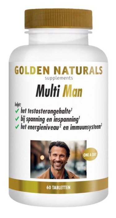 Golden Naturals Multi man (60 Tabletten)