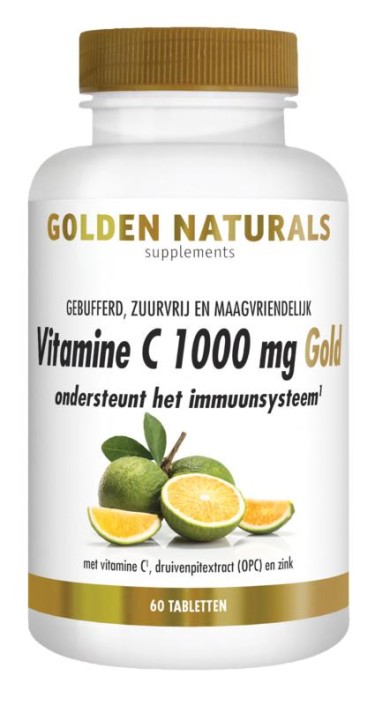 Golden Naturals Vitamine C 1000mg gold (60 Tabletten)