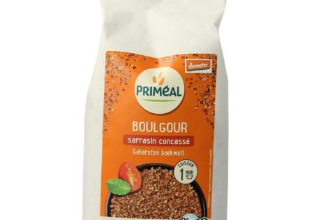 Primeal Bulgur geplette boekweit bio (400 Gram)