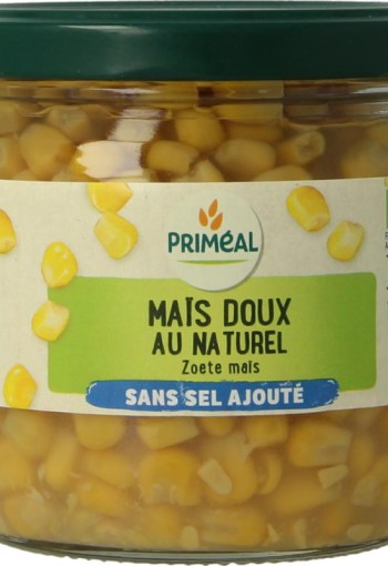 Primeal Zoete mais zonder toegevoegd zout bio (330 Gram)