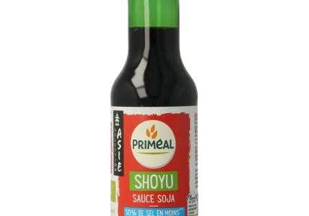 Primeal Sojasaus 30% minder zout bio (125 Milliliter)