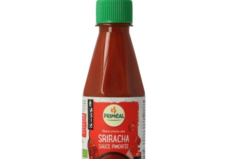 Primeal Chilisaus sriracha pittig bio (250 Gram)