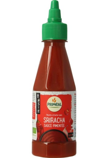 Primeal Chilisaus sriracha pittig bio (250 Gram)