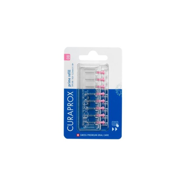 Curaprox CPS 08 prime refill ragers 8x (1 Set)