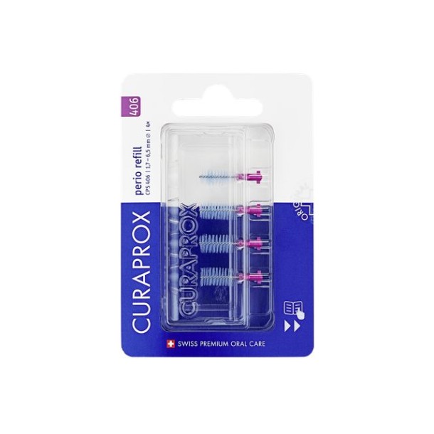 Curaprox CPS 406 perio refill ragers 4x (1 Set)
