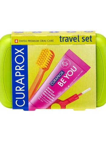 Curaprox Mondverzorging reisset groen (1 Set)