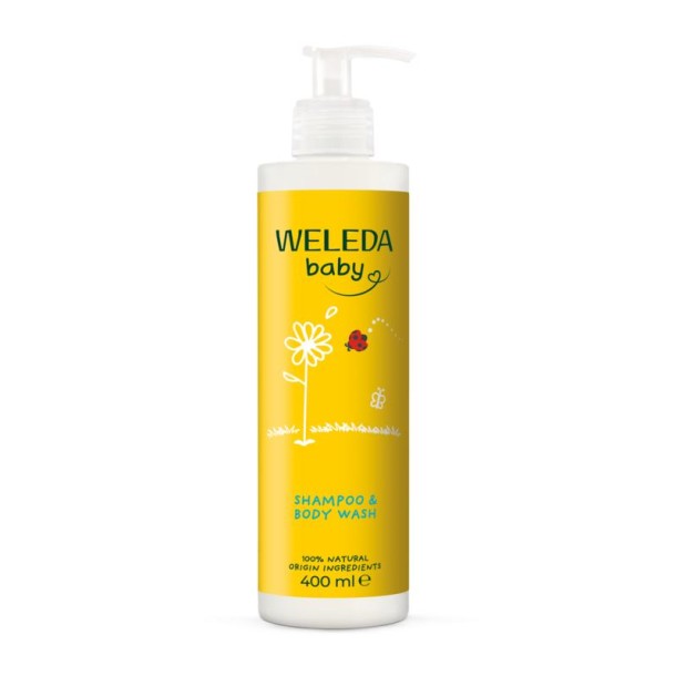 Weleda Calendula shampoo & douchecreme bio (400 Milliliter)