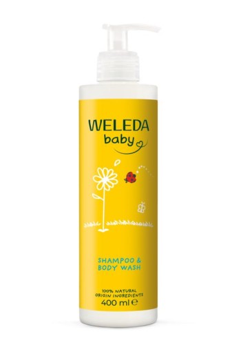Weleda Calendula shampoo & douchecreme bio (400 Milliliter)