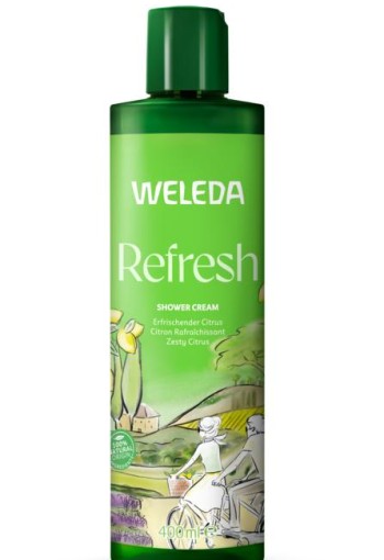 Weleda Refresh douchecreme citrus bio (400 Milliliter)