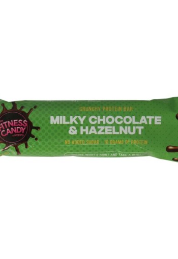 Fitness Candy Milky chocolate & hazelnut (55 Gram)