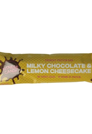 Fitness Candy Milky chocolate & lemon cheesecake (55 Gram)