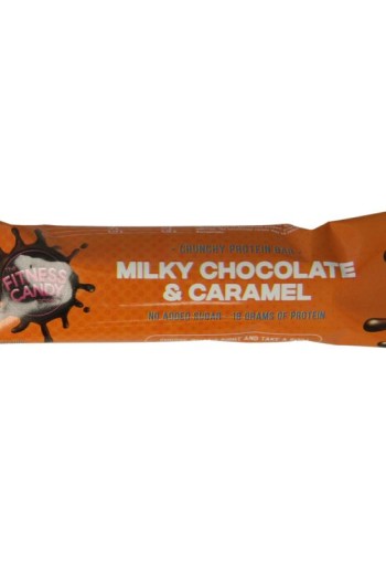 Fitness Candy Milky chocolate & caramel (55 Gram)