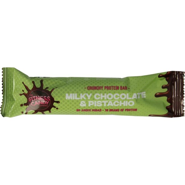 Fitness Candy Milky chocolate & pistachio (55 Gram)