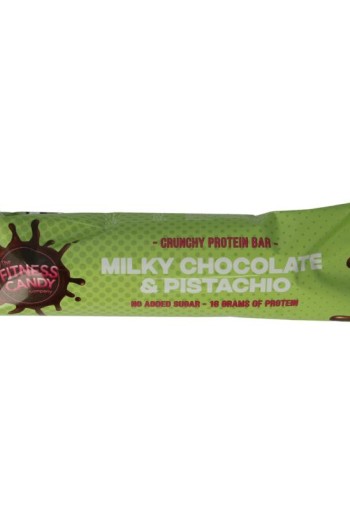Fitness Candy Milky chocolate & pistachio (55 Gram)