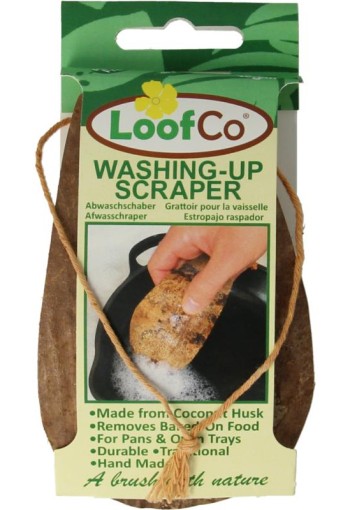 Loofco Afwasschraper uit kokos bio (1 Stuks)