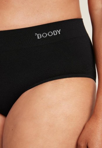 Boody Midi heupslip zwart L (1 Stuks)