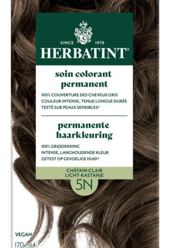 Herbatint 5N Licht kastanje (170 Milliliter)