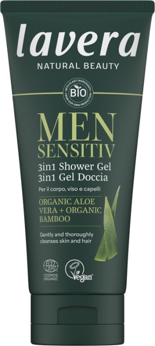 Lavera Men sensitiv 3-in-1 showergel bio (200 Milliliter)