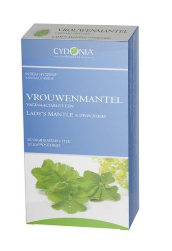 Cydonia Vrouwenmantel vaginaaltabletten (10 Zetpillen)
