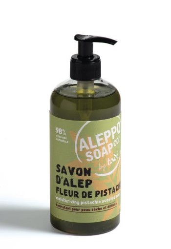 Aleppo Soap Co Savon d'Alep liquid fleur de pistache (500 Milliliter)