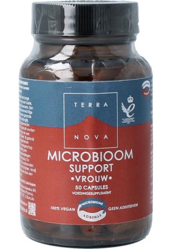 Terranova Microbioom support vrouw (50 Vegetarische capsules)