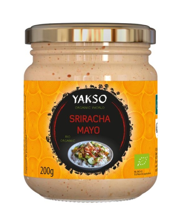 Yakso Sriracha mayonaise bio (200 Gram)