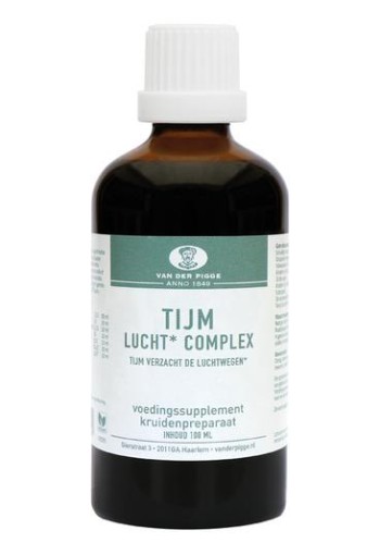 Van der Pigge Tijm lucht complex (100 Milliliter)
