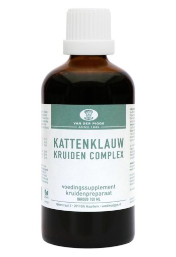 Van der Pigge Kattenklauw kruiden complex (100 Milliliter)