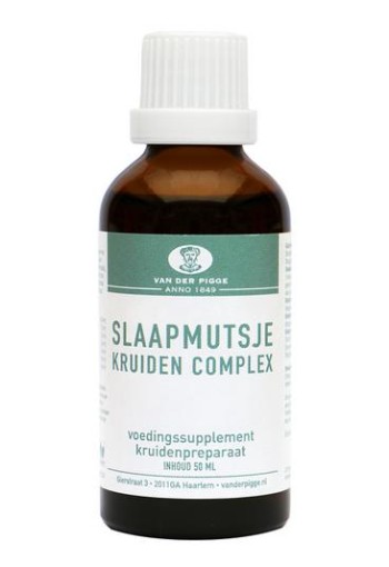 Van der Pigge Slaapmutsje kruiden complex (50 Milliliter)