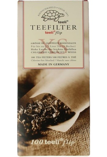 Teeli Theefilters XS (100 Stuks)