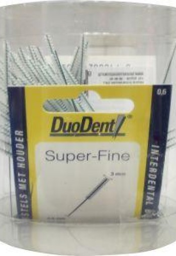 Duodent Interdentaal borstel super fine 0.6 (72 Stuks)