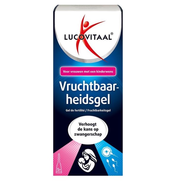 Lucovitaal Vruchtbaarheidsgel 5ml (5 Stuks)