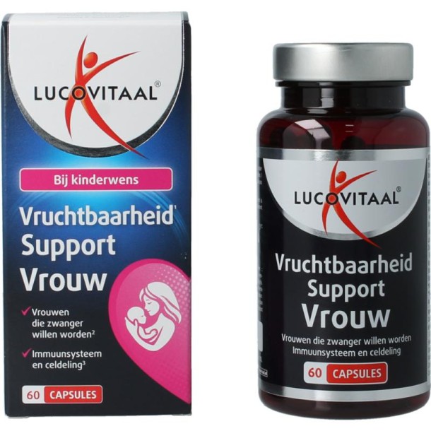 Lucovitaal Vruchtbaarheid support vrouw (60 Capsules)