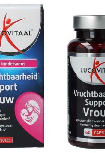 Lucovitaal Vruchtbaarheid support vrouw (60 Capsules)