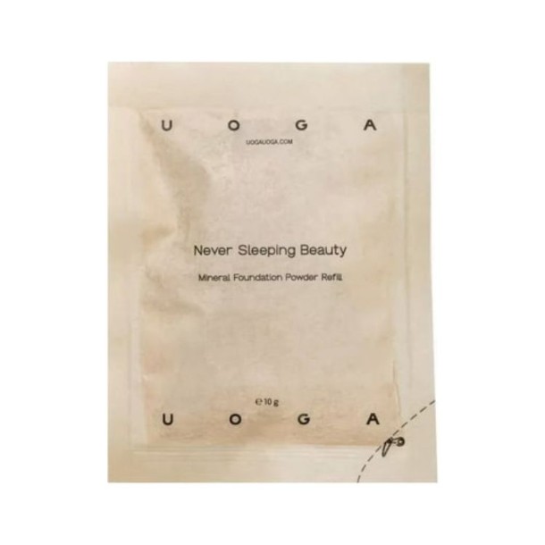 Uoga Uoga Foundation powders never sleeping beauty refill (10 Gram)