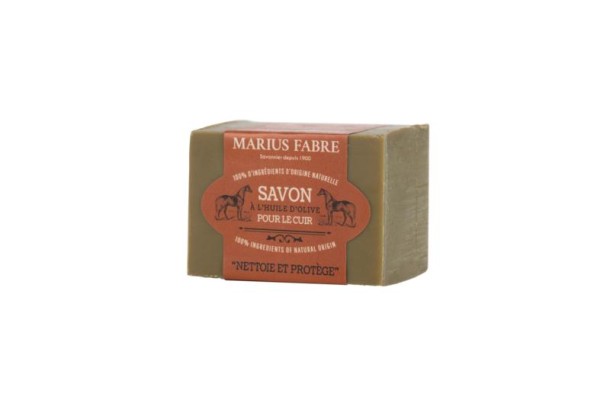 Marius Fabre Paard olijfolie zeep voor leer bio (200 Gram)