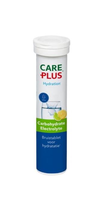 Care Plus Carbohydrate electrolyte lemon lime (20 Bruistabletten)