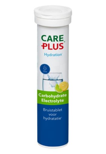 Care Plus Carbohydrate electrolyte lemon lime (20 Bruistabletten)