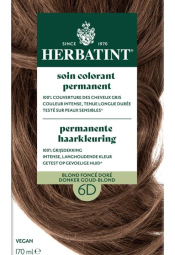 Herbatint 6D donker goudblond (170 Milliliter)