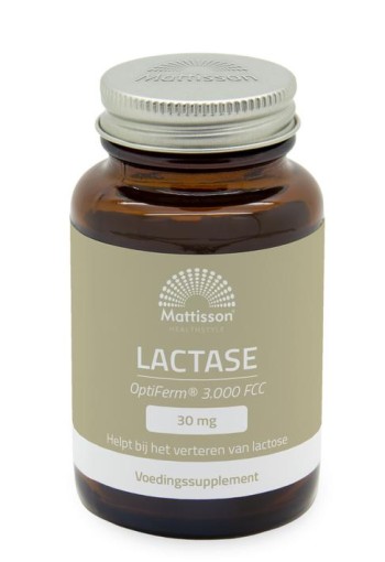 Mattisson Lactase optiferm 3000FCC (90 Capsules)