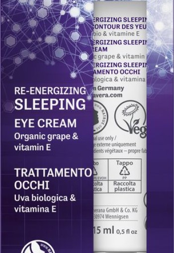 Lavera Re-Energizing sleeping eye cream bio (15 Milliliter)