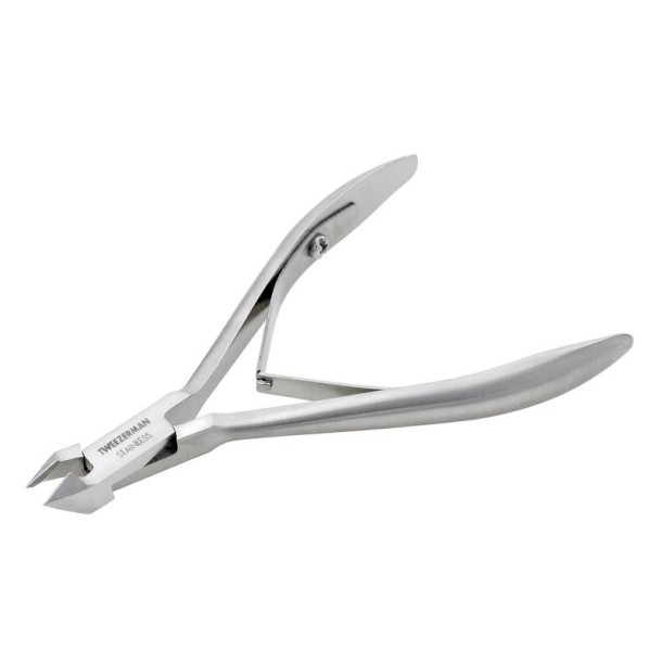 Tweezerman Nagelriemknipper stainless steel (1 Stuks)