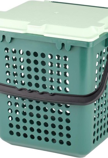 Biomat Airbox 26x19.8x25.6 afvalemmer met gaten (1 Stuks)